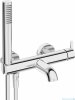 Deante SILIA Bateria wannowa z zestawem prysznicowym chrom BQS_011M